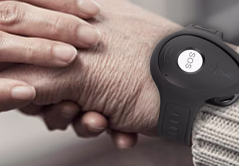 bracelet sos gps verrouillable bracelet détécteur de chute verrouillable
