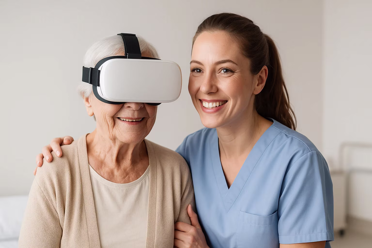 thérapie Alzheimer par VR VR en Ehpad